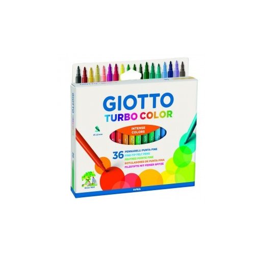 GIOTTO filckészlet 36db Turbo Color