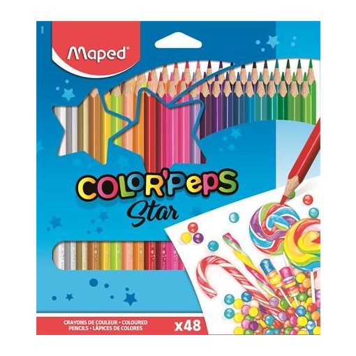 MAPED Color'Peps színesceruza 48db 